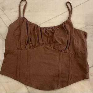 Hollister Corset Top Sz L